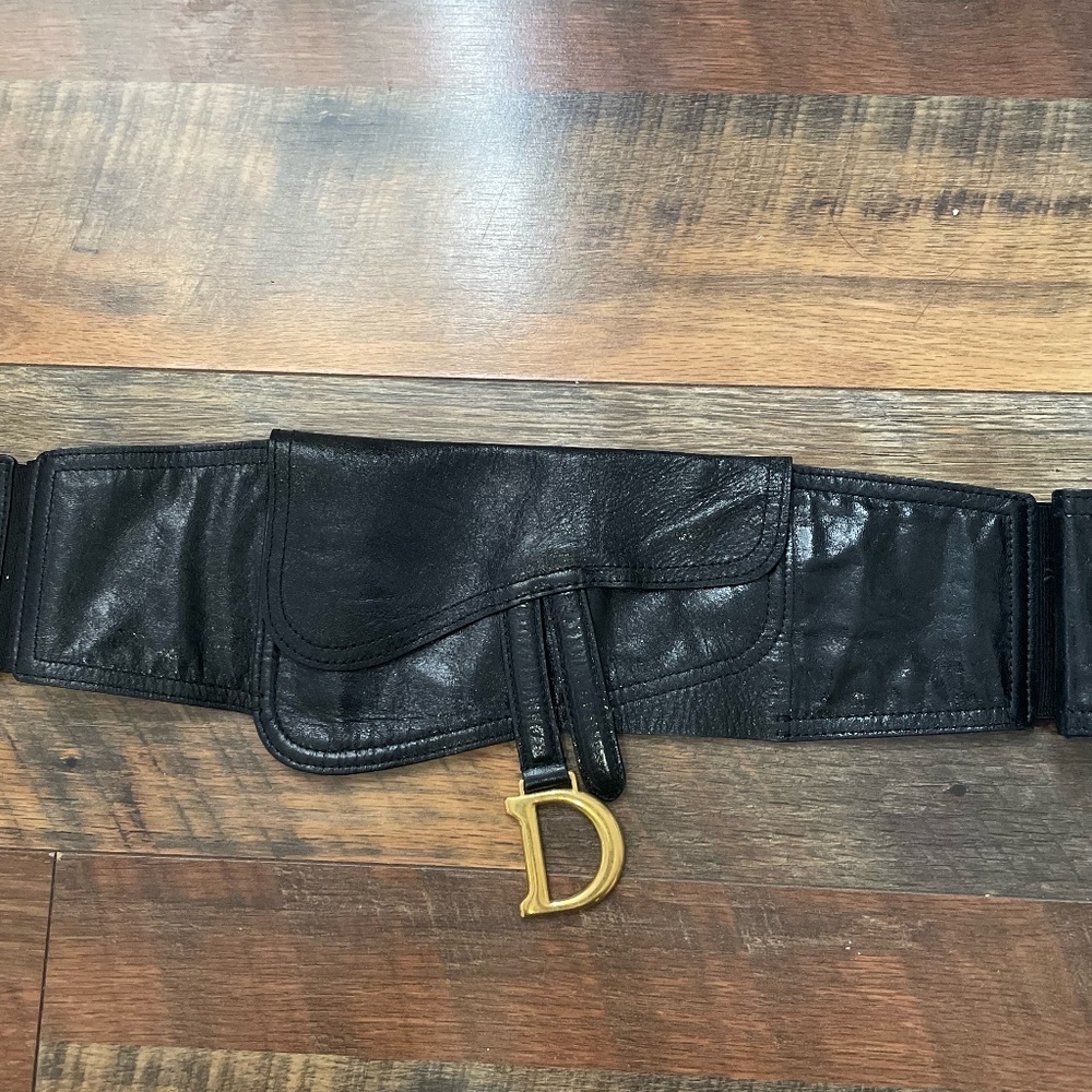 DIOR SADDLE BELT